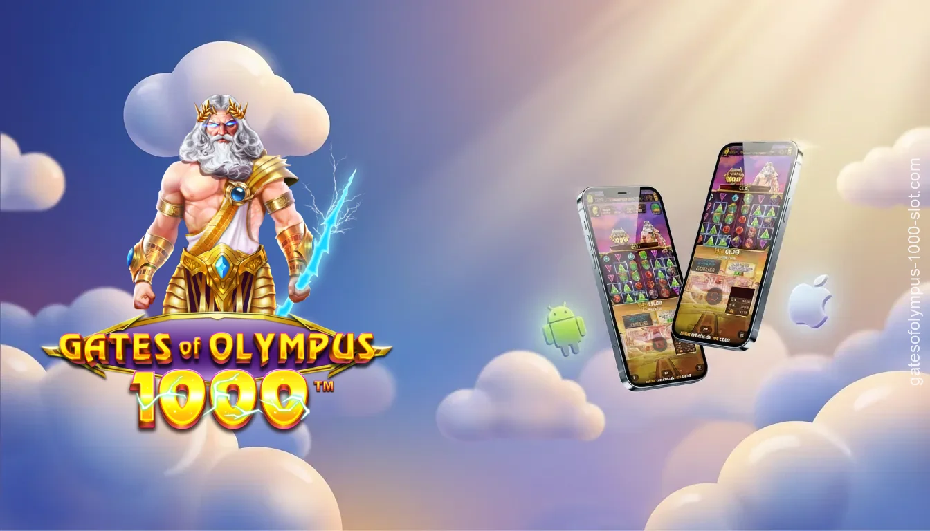Die mobile App „Gates of Olympus 1000“ bietet den vollen Funktionsumfang und ein flüssiges Spielerlebnis